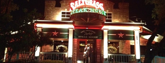Saltgrass Steak House is one of Mark’s Liked Places.