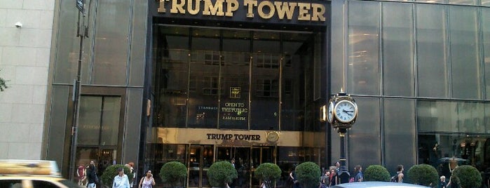 Trump Tower is one of New York.