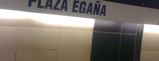Metro Plaza Egaña is one of Metro Santiago.