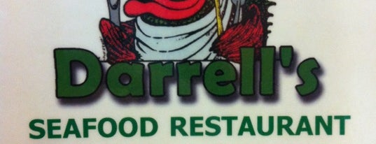 Darrell's Seafood Restaurant is one of Gespeicherte Orte von h.