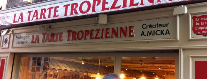 La Tarte Tropézienne is one of Cote Azur (Cannes, Antibes, Nice) and St. Tropez.