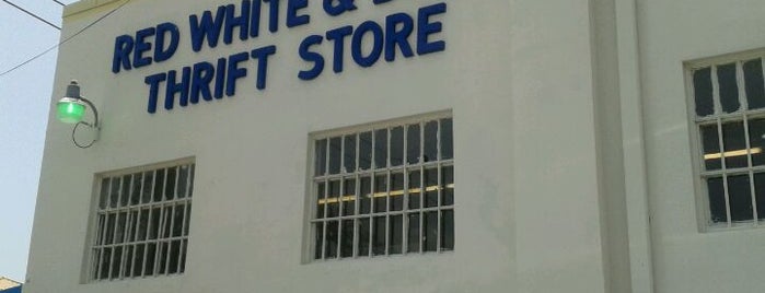 Red, White, & Blue Thrift Store is one of Miami spots.