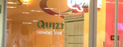 Quizno's is one of สถานที่ที่บันทึกไว้ของ Caps.