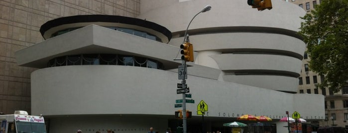 Solomon R Guggenheim Museum is one of The City That Never Sleeps.