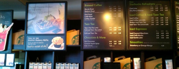 Starbucks is one of Orte, die Mark gefallen.