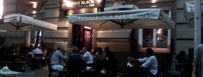 The Penny Black Water Front Pub is one of Napoli.