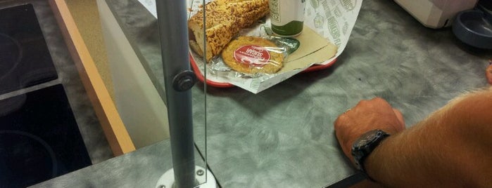 Quiznos is one of Restautants to try.
