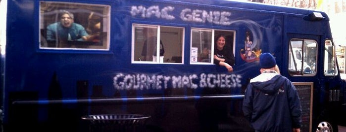 Mac Genie Truck is one of Indy Food Trucks.