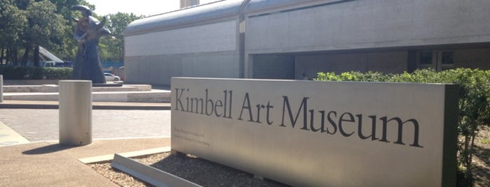 Kimbell Art Museum is one of The Daytripper's Fort Worth.