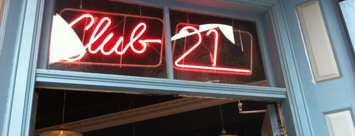 Club 21 is one of Shopping.