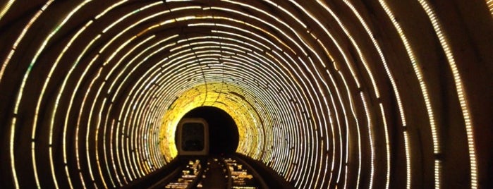 Bund Sightseeing Tunnel is one of Shanghai.