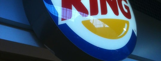 Burger King is one of Lieux qui ont plu à George.