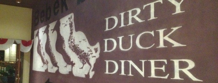 Bebek Bengil (Dirty Duck Diner) is one of Ubud.