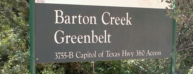 Barton Creek Greenbelt is one of Austin Outdoors.