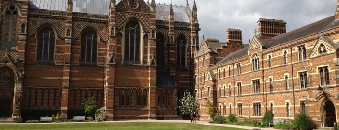 Keble College is one of For the next trips.