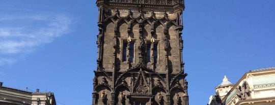 The Powder Tower is one of My Prague.