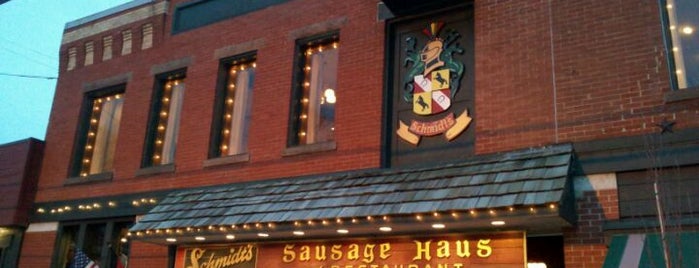 Schmidt's Restaurant und Sausage Haus is one of Columbus.