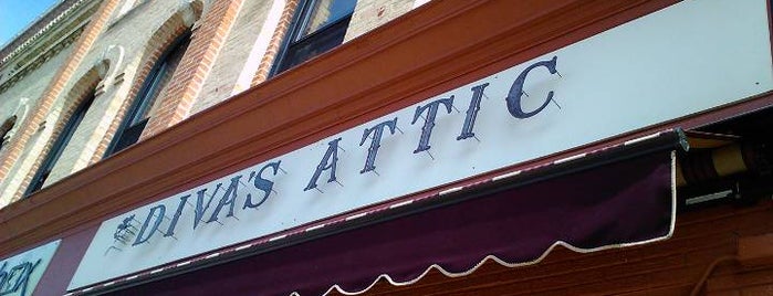 Diva's Attic is one of Experience the Square.