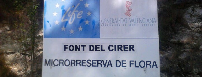 Font del Cirer is one of Lugares.