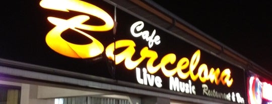 Cafe Barcelona is one of Live Music Musts.