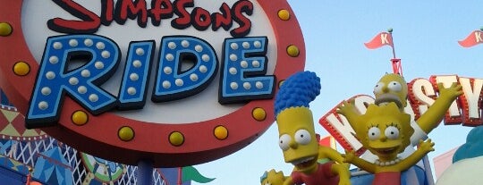The Simpsons Ride is one of 미국 여행, 2013.