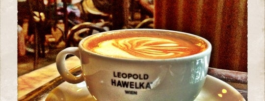 Café Hawelka is one of tercihim.