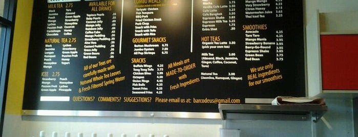 Bar Code Cafe is one of Boba! Sip sip!.