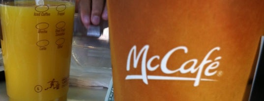 McDonald's is one of 20 favorite places to eat.