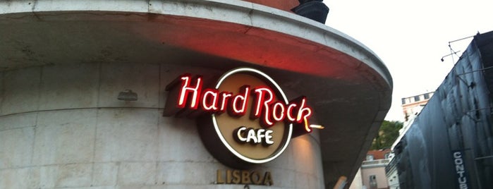 Hard Rock Cafe Lisboa is one of CAFETERIAS/CAFÉS e PASTELARIAS da Grande Lisboa.