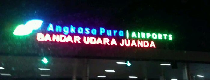Juanda International Airport (SUB) is one of Airports in Sumatra & Java.