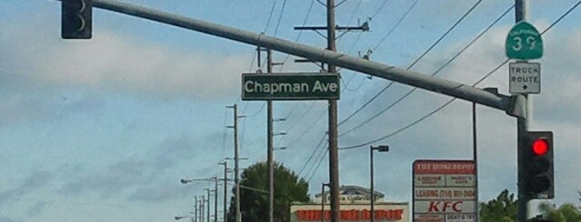 Beach Blvd. & Chapman Ave. is one of •Out & About, Here & There•.