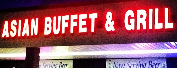Asian Buffet & Grill is one of Tempat yang Disukai Jamie.