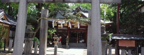 梶無神社 is one of 式内社 河内国.