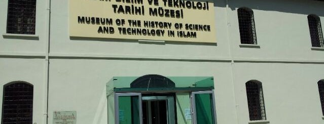 İslam Bilim ve Teknoloji Tarihi Müzesi is one of Tarihi Yerler-Müzeler.