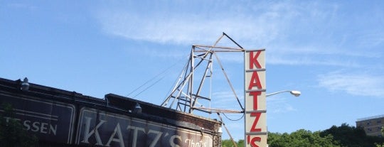 Katz's Delicatessen is one of New York.