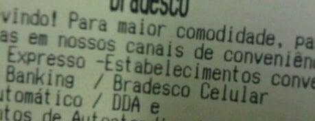 Bradesco is one of Prefeito.