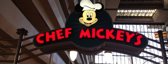 Chef Mickey's is one of Disney Food Places.