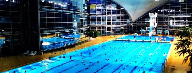 Olympia-Schwimmhalle is one of Tempat yang Disimpan Luis.