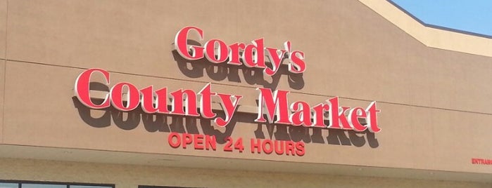 Gordy's County Market is one of Grocery Stores.