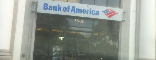 Bank of America is one of Lieux qui ont plu à Will.