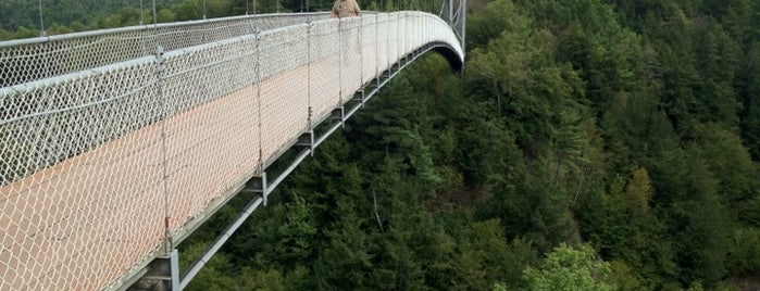 Parc de la Gorge de Coaticook is one of สถานที่ที่ eric ถูกใจ.