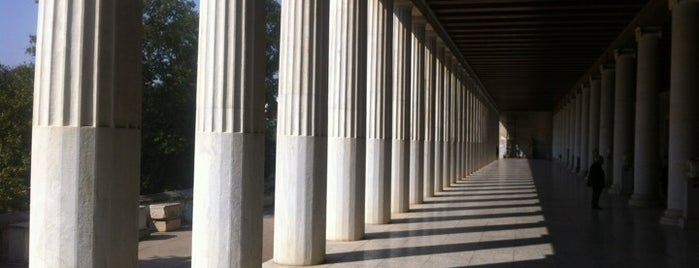 アッタロスの柱廊 is one of Discover Athens.