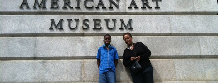 Smithsonian American Art Museum is one of Washington DC.
