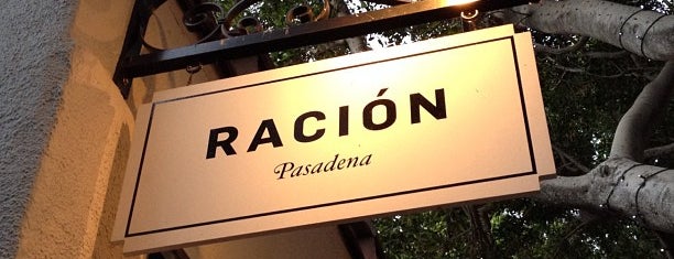 Ración is one of Jonathan Gold's 101 Best Restaurants.