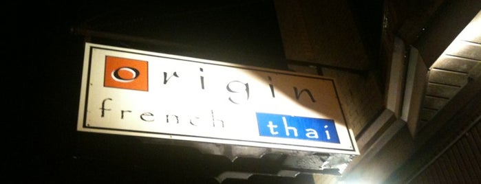 Origin French Thai is one of Restaurants.