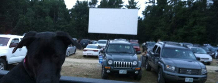 Milford Drive In is one of dates with the babe.