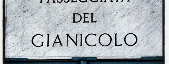 Terrazza del Gianicolo is one of Eternal City - Rome #4sqcities.