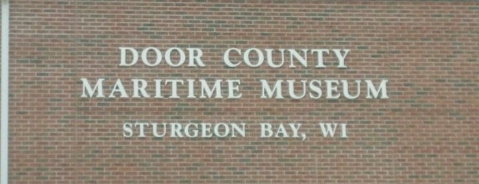 Door County Maritime Museum is one of Tempat yang Disukai Morgan.