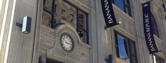 Banana Republic is one of Montréal: My fav' shopping spots & coffee shops!.