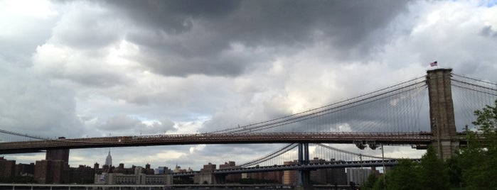 Brooklyn Bridge Park is one of Olly Checks In New York.